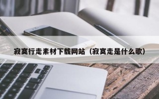 中国台湾寂寞行走素材下载网站（寂寞走是什么歌）